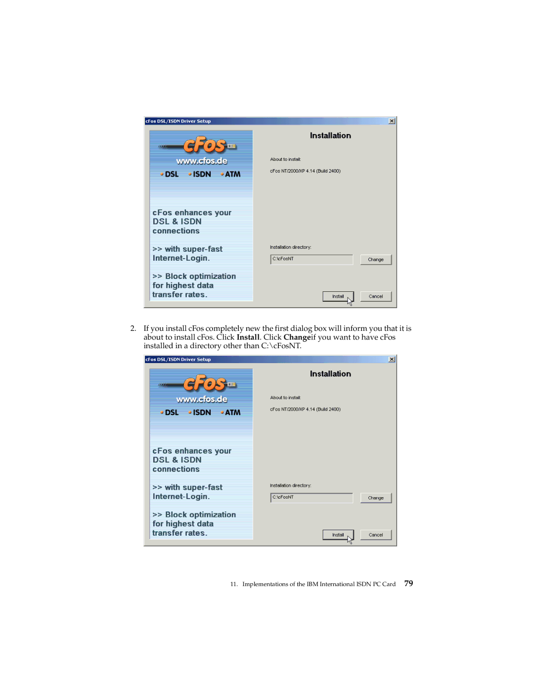 IBM 19K5716 manual Implementations of the IBM International Isdn PC Card 