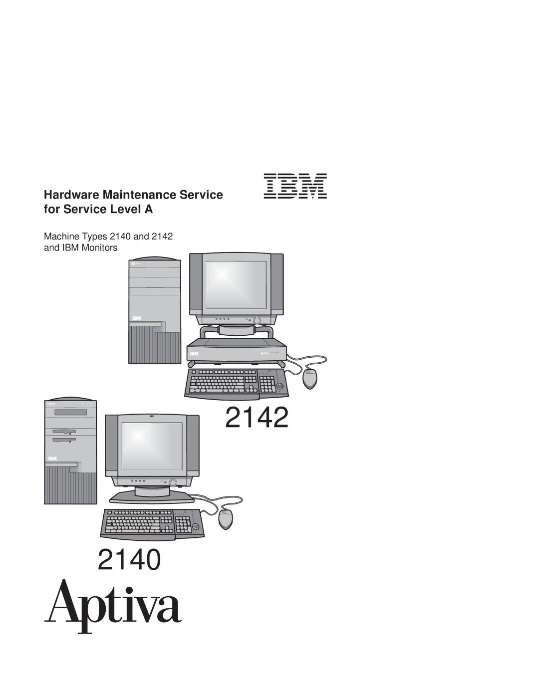 IBM manual 2142 2140 