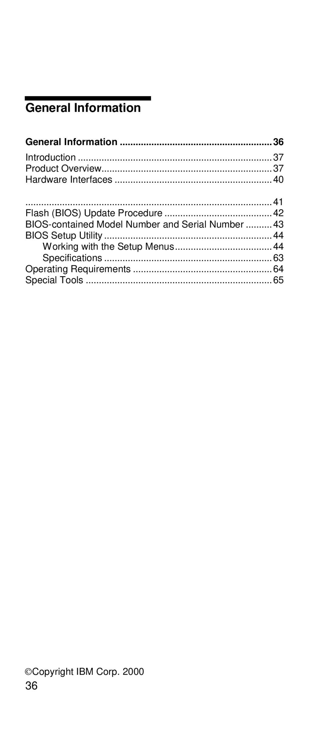 IBM 2169 manual General Information 