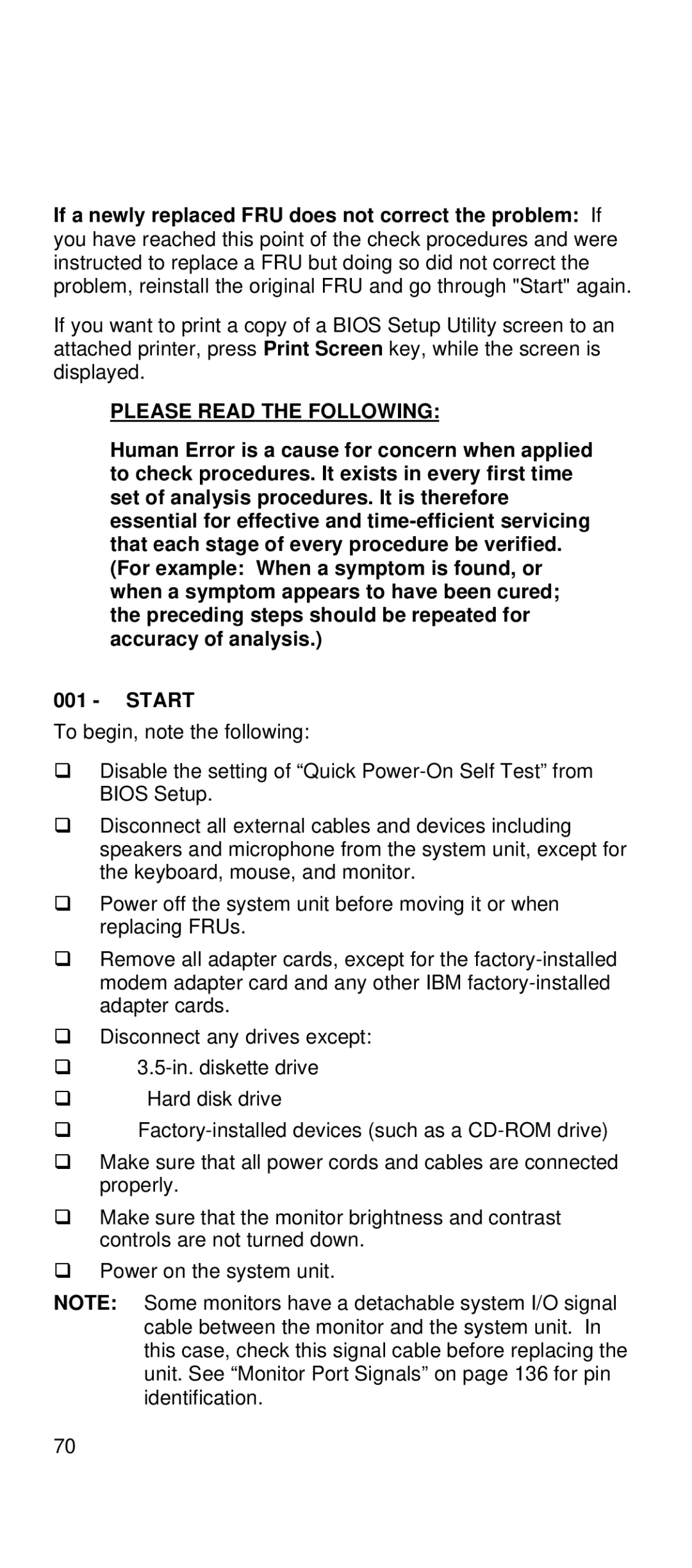 IBM 2169 manual Please Read the Following 