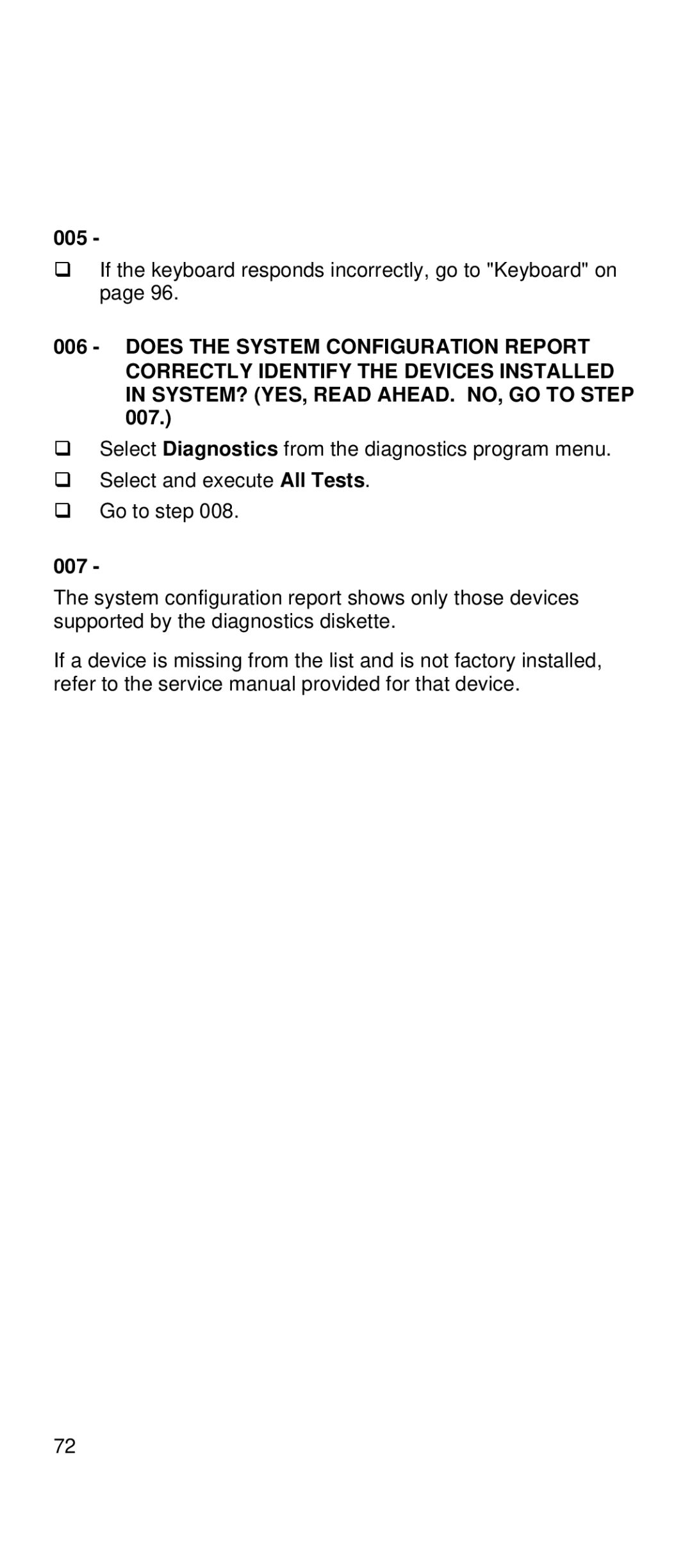 IBM 2169 manual 005, 007 