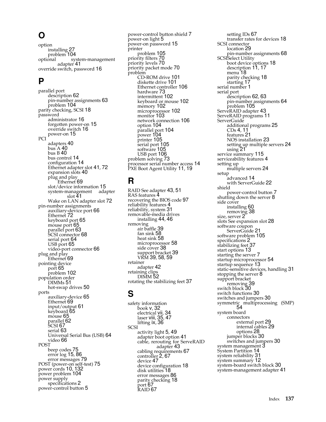 IBM 220 manual Pci 