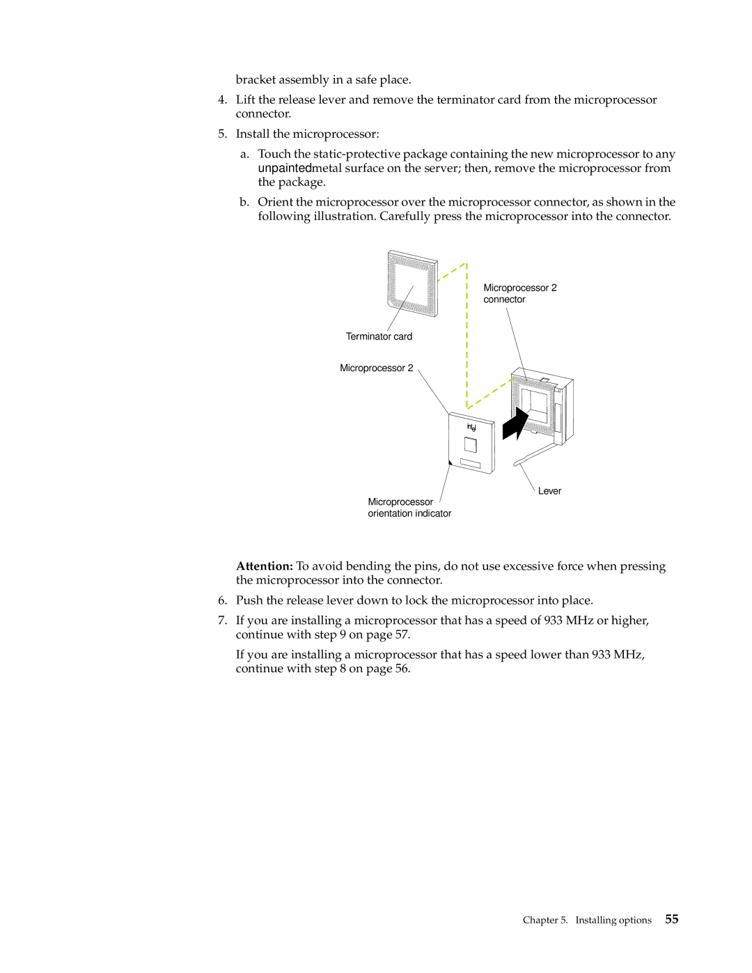 IBM 220 manual Installing options 