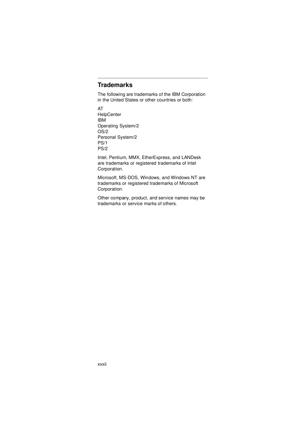 IBM 2274 manual Trademarks, HelpCenter 