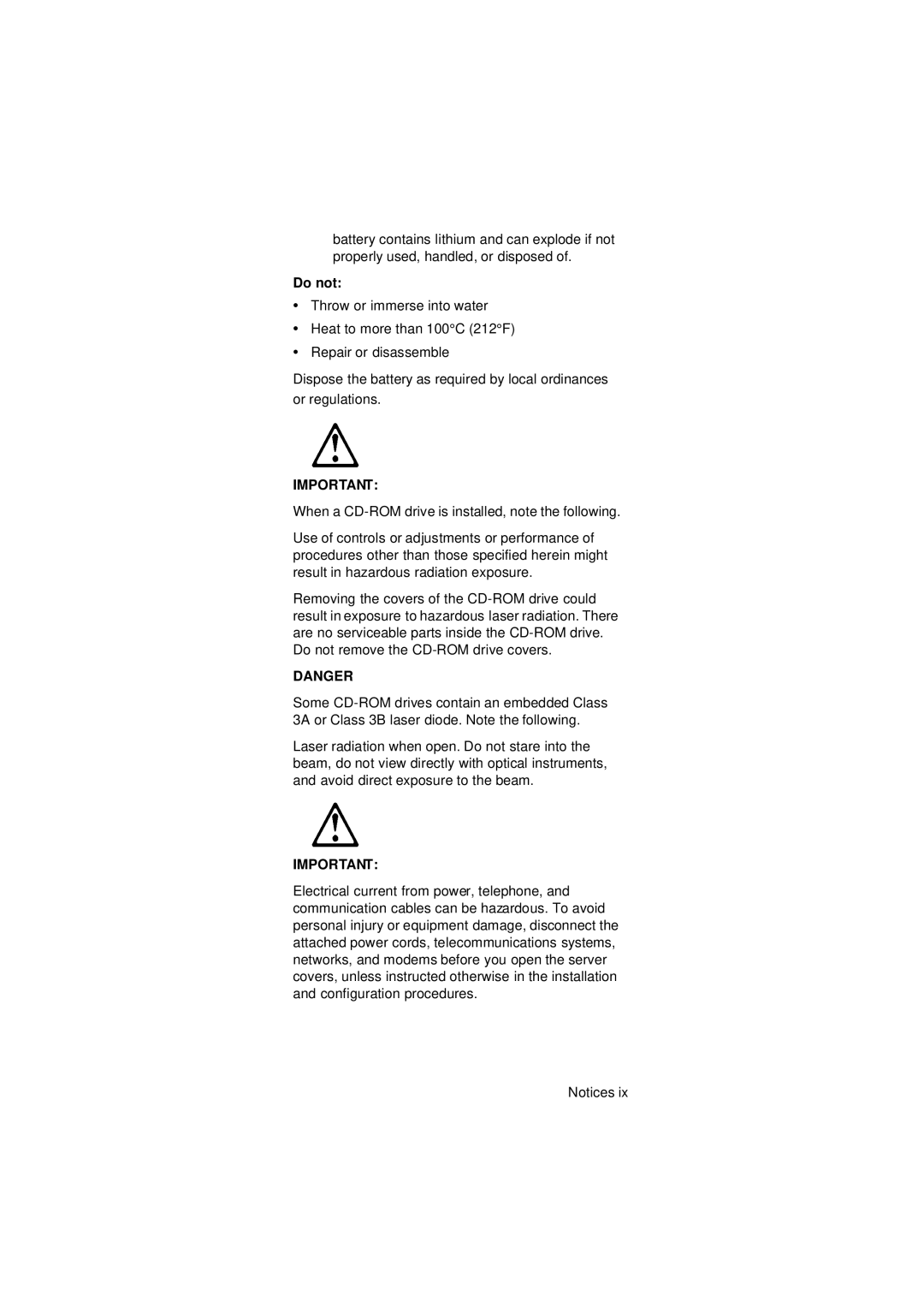 IBM 2274 manual Do not 