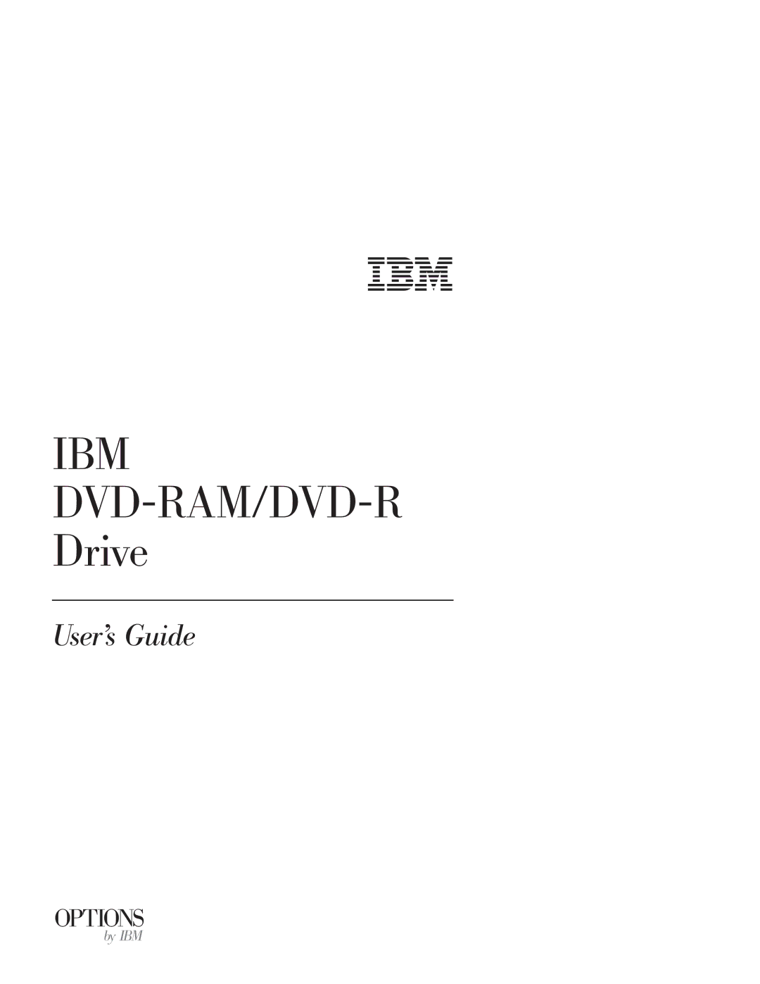 IBM 22P6960 manual IBM DVD-RAM/DVD-R Drive 