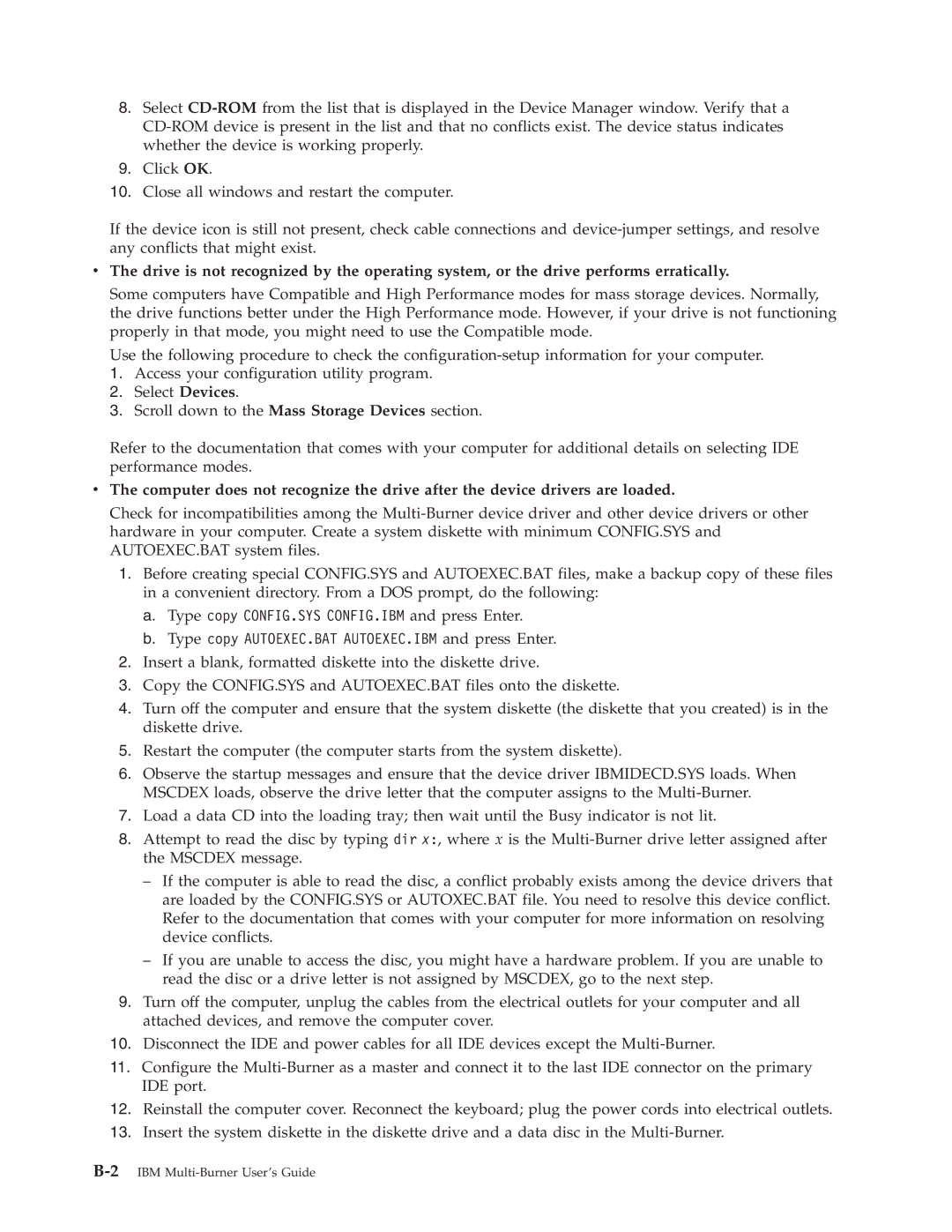 IBM 22P6972 manual 2IBM Multi-Burner User’s Guide 