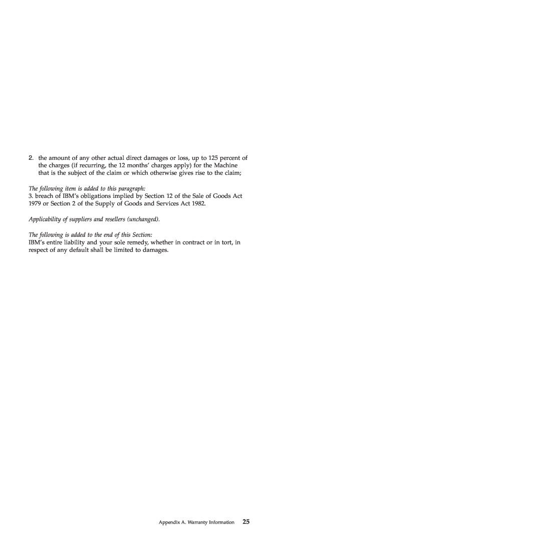 IBM 22P6982 manual The following item is added to this paragraph, The following is added to the end of this Section 