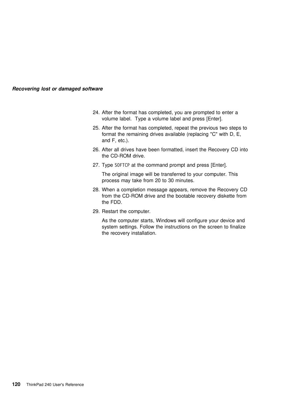 IBM 240 manual Fdd 