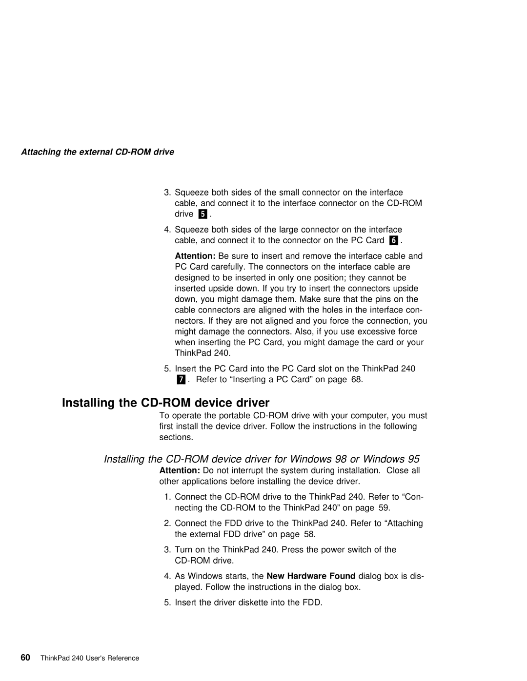 IBM 240 manual Device driver 