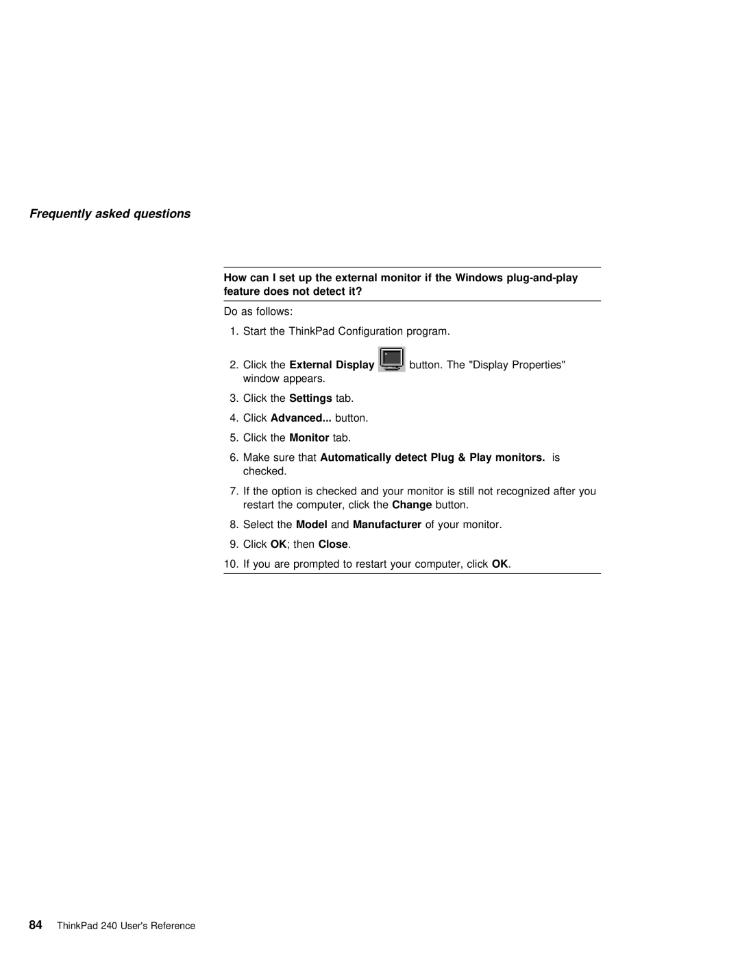 IBM 240 manual If You Are Prompted To restart Your OK . computer, click 