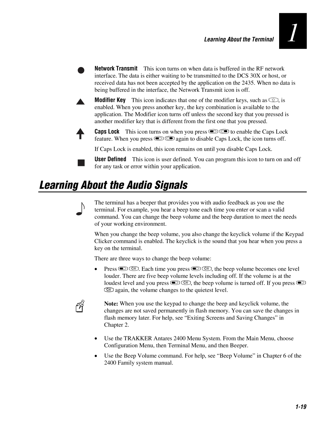 IBM 243X user manual Learning About the Audio Signals 