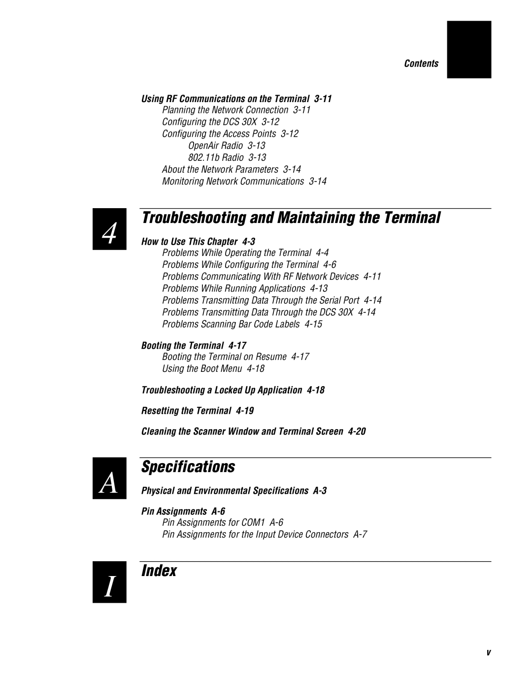 IBM 243X user manual Contents Using RF Communications on the Terminal, How to Use This Chapter, Booting the Terminal 