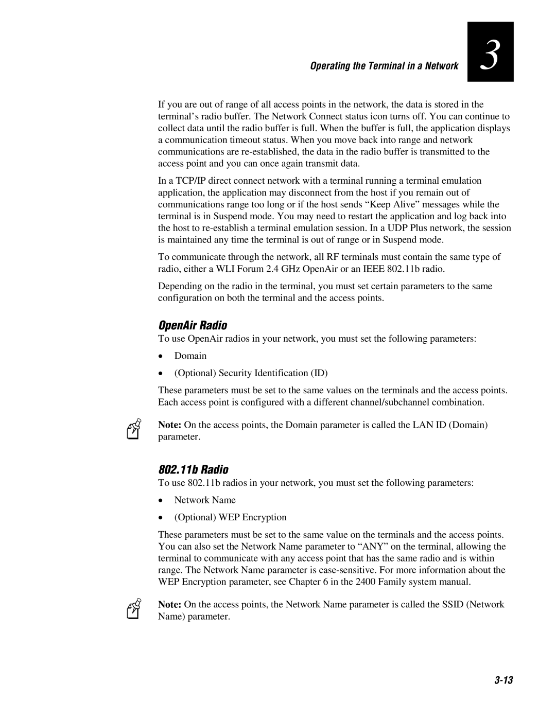 IBM 243X user manual OpenAir Radio 