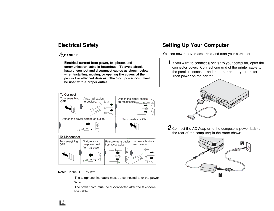 IBM 27L3405, 770X setup guide Electrical Safety Setting Your Computer, You are Now Ready to assemble and start your co 