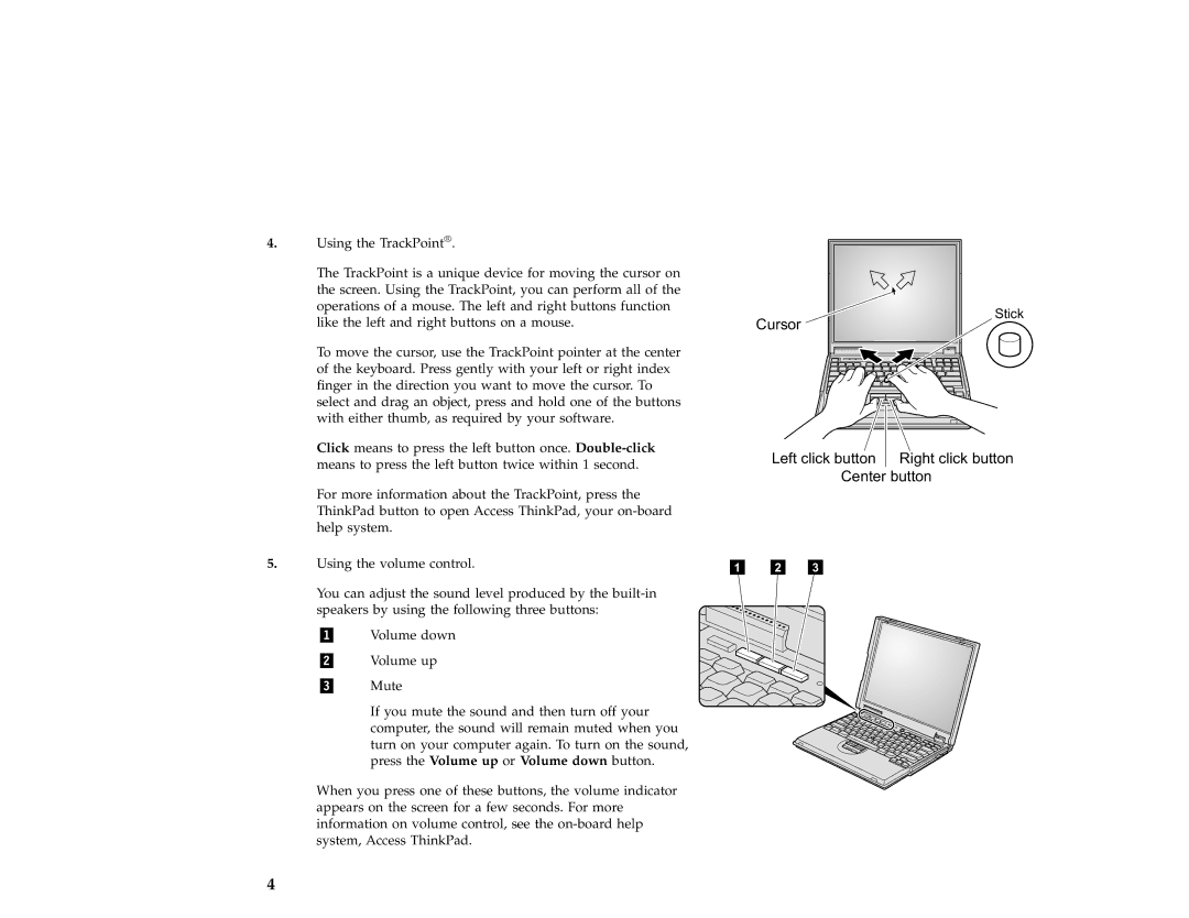 IBM 27P2076 setup guide Cursor 