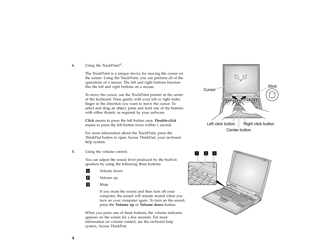 IBM 27P2155 setup guide Press the Volume up or Volume down button 