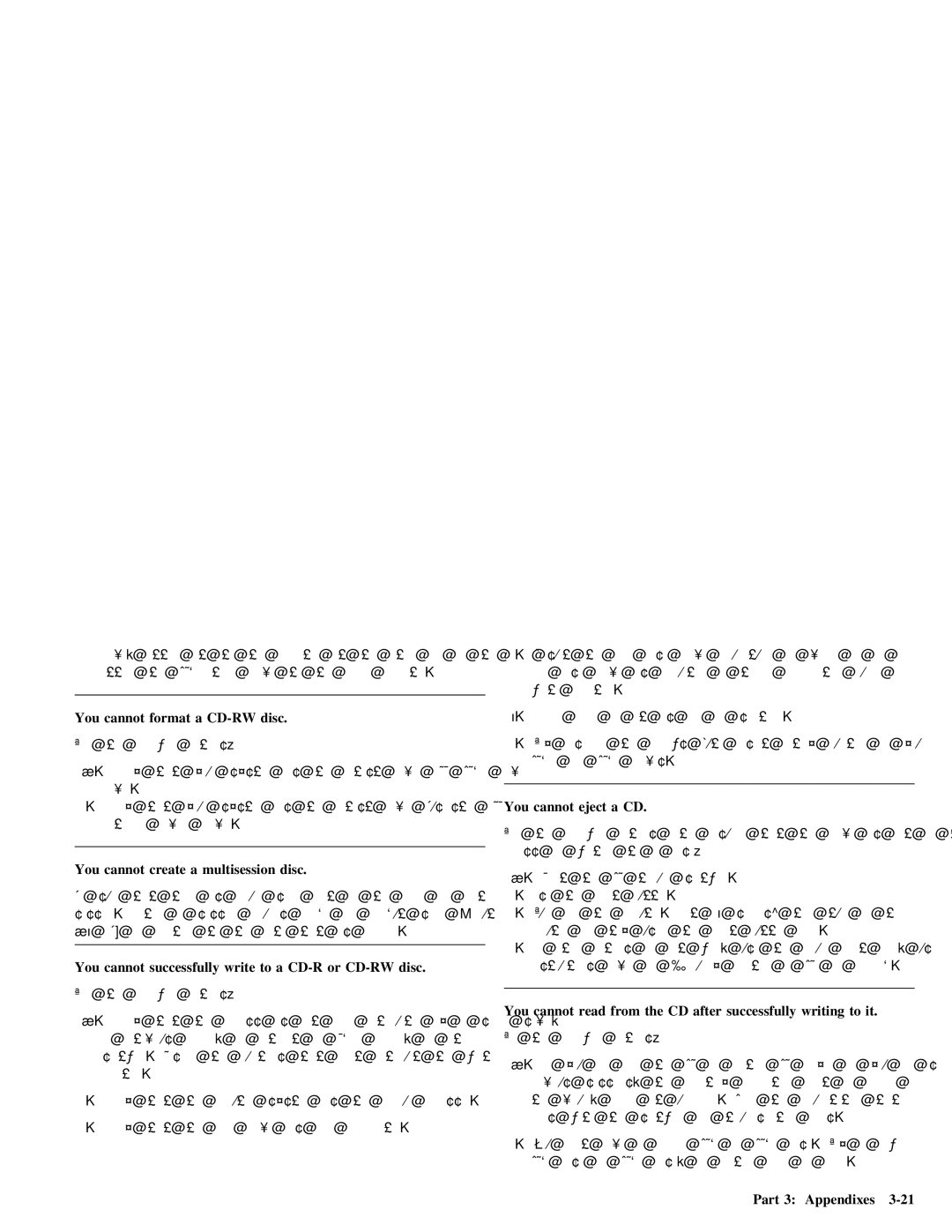 IBM 28L2234 manual Eject, You cannot create a multisession disc, Write To a, Read From, To it 