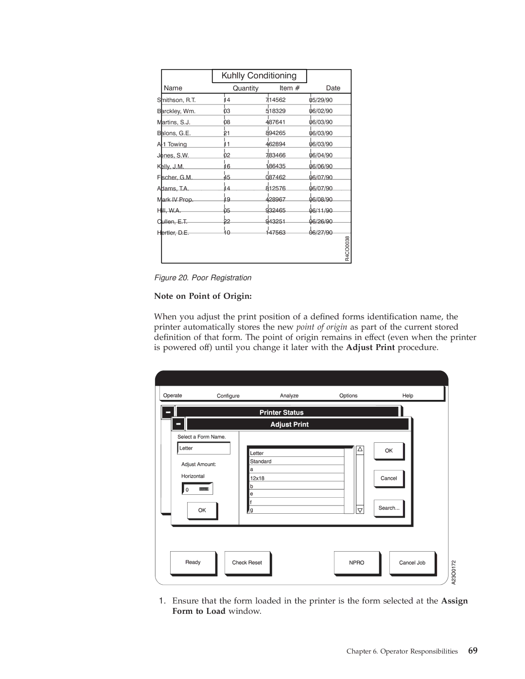 IBM 3000 manual Kuhlly Conditioning 