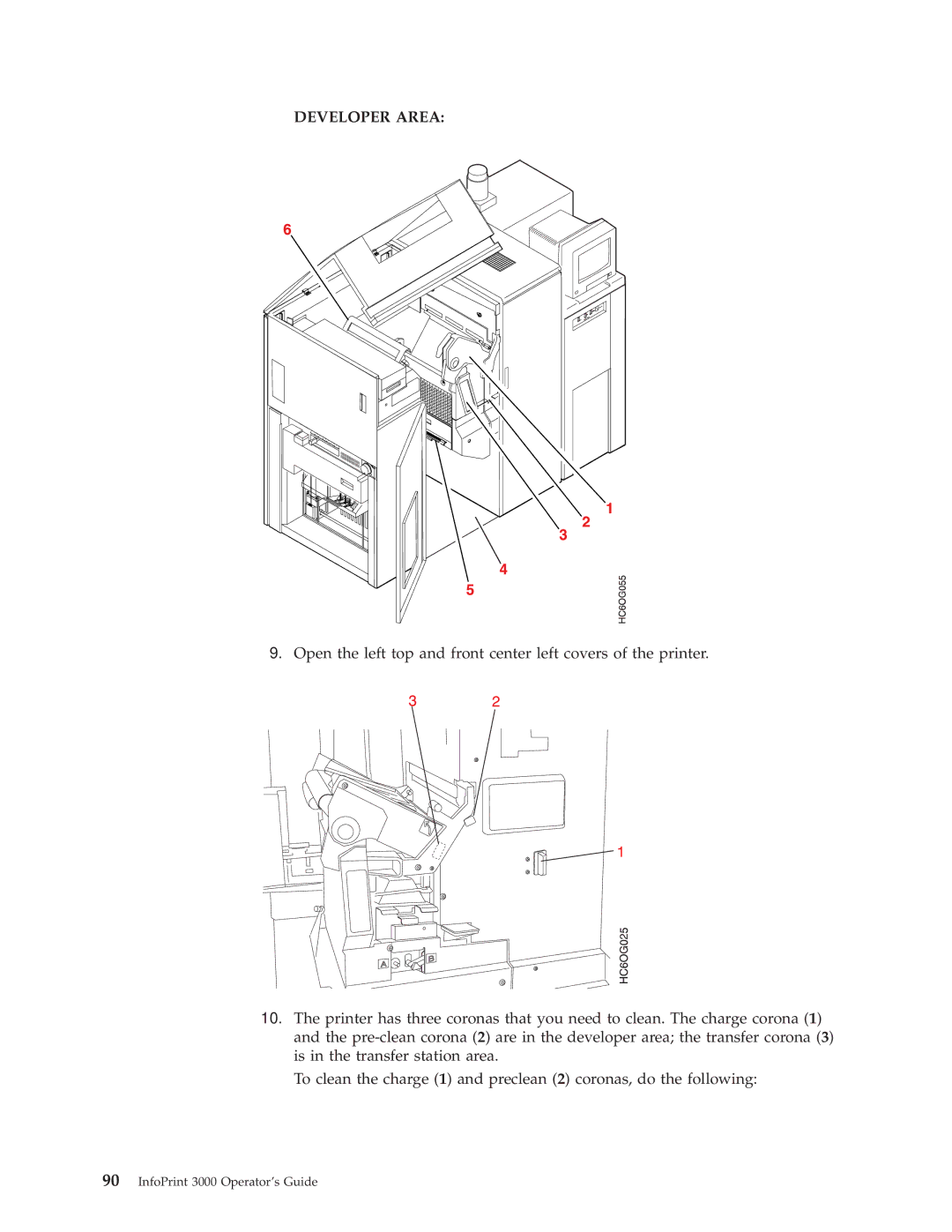 IBM 3000 manual Developer Area 