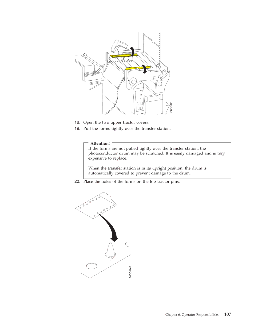 IBM 3000 manual Operator Responsibilities 