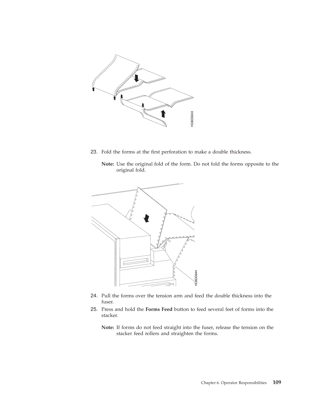 IBM 3000 manual Operator Responsibilities 