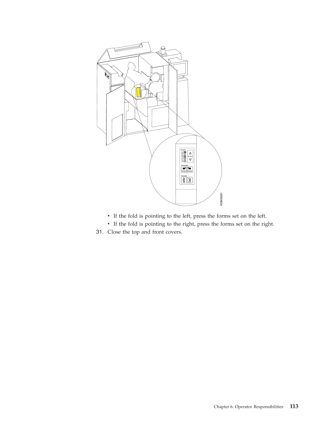 IBM 3000 manual Operator Responsibilities 