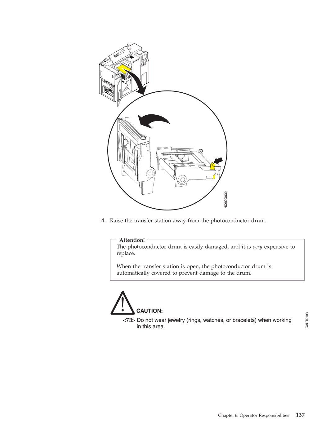 IBM 3000 manual Operator Responsibilities 