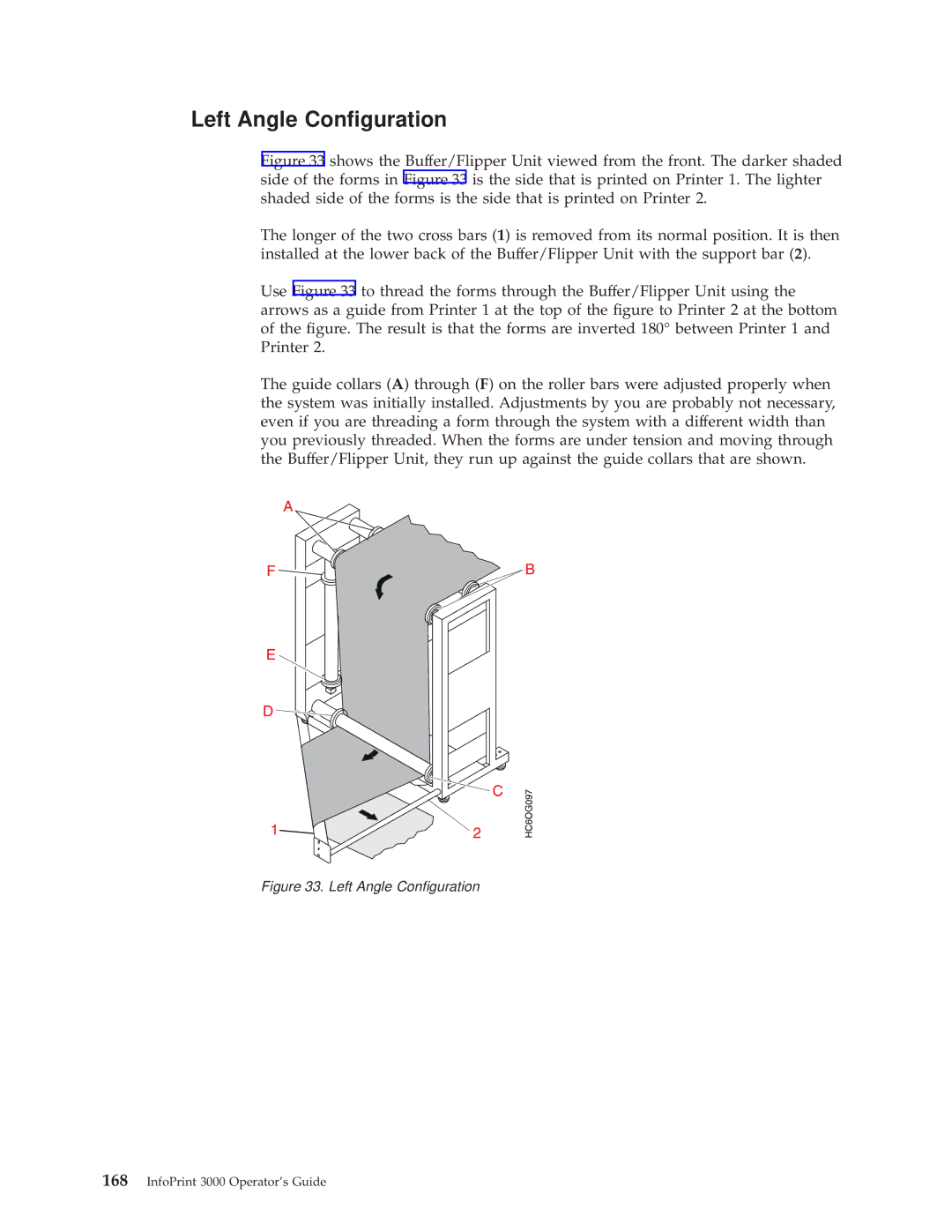 IBM 3000 manual Left Angle Conguration 