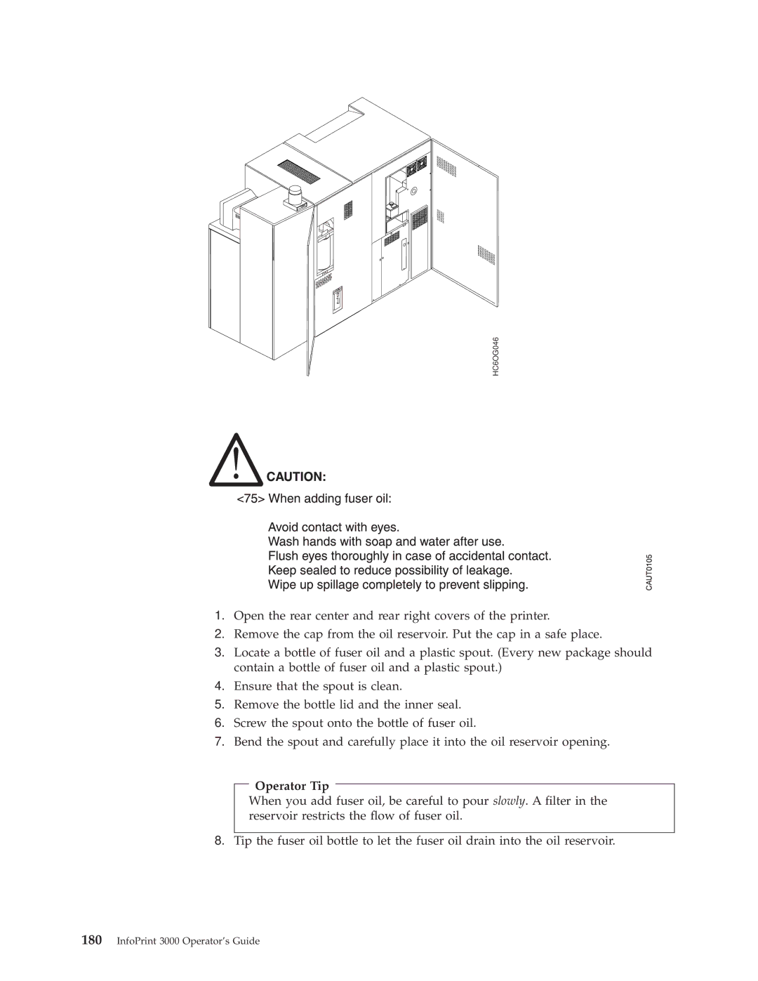 IBM 3000 manual Operator Tip 