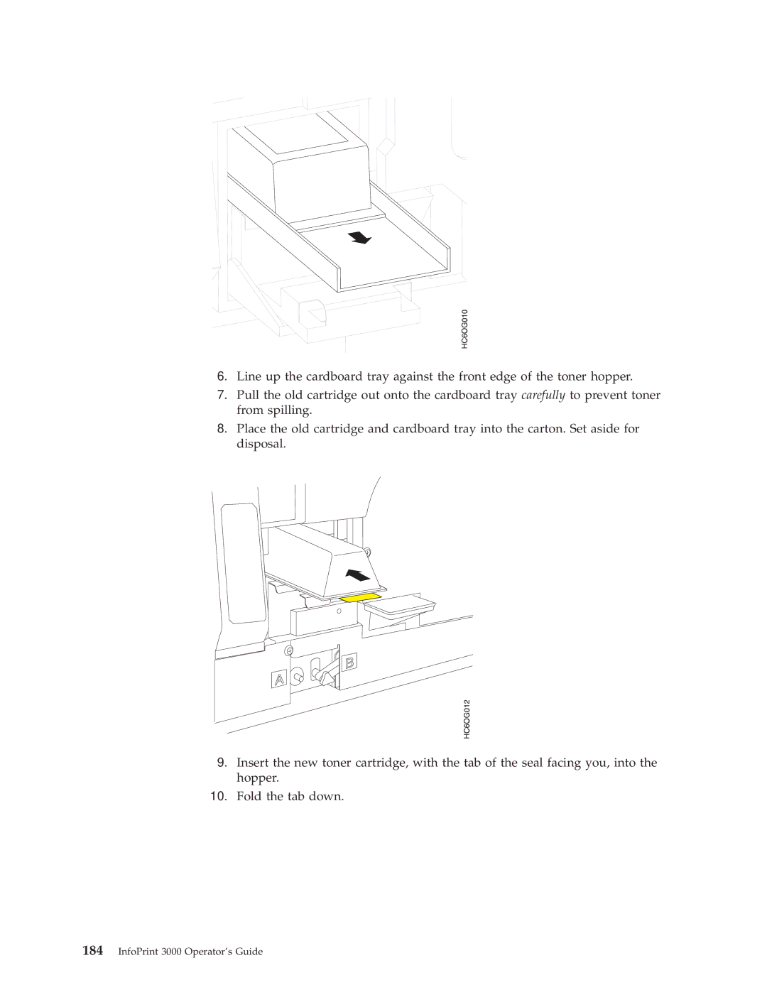 IBM manual InfoPrint 3000 Operators Guide 