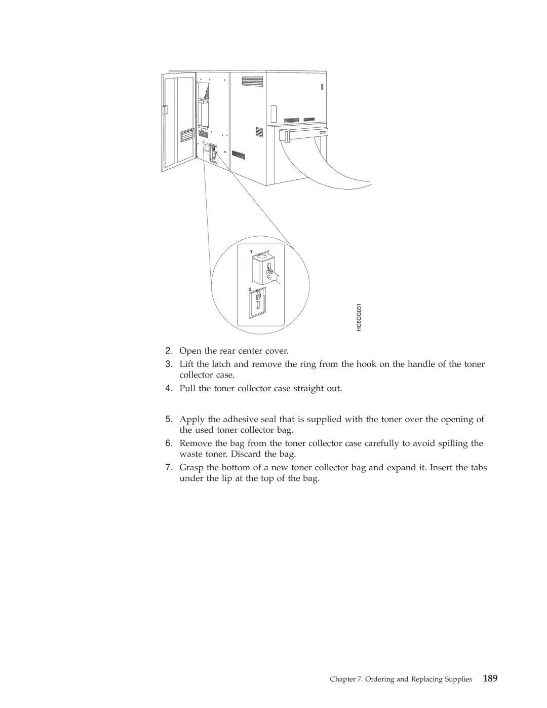 IBM 3000 manual Ordering and Replacing Supplies 