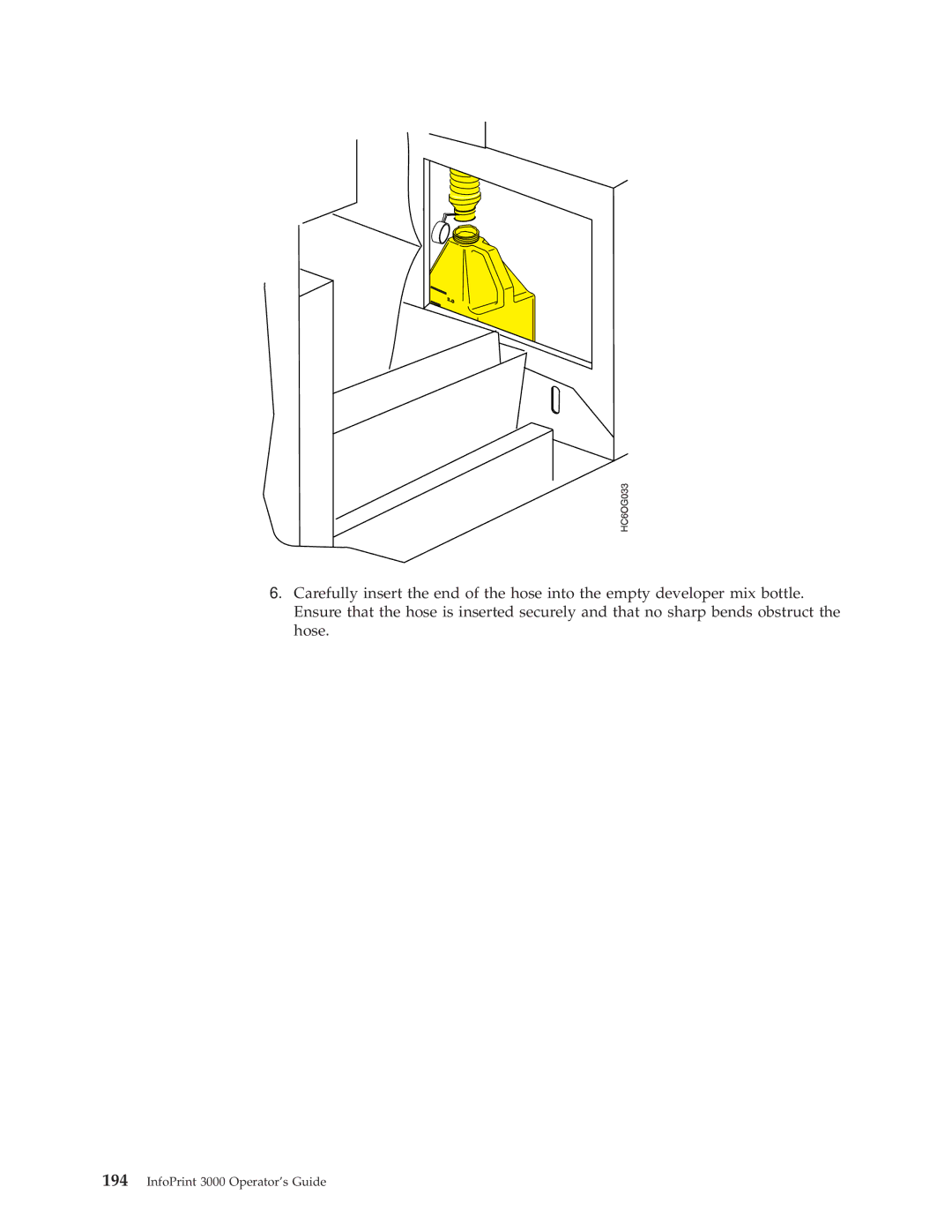 IBM manual InfoPrint 3000 Operators Guide 