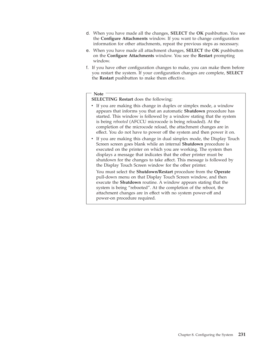 IBM 3000 manual Conguring the System 