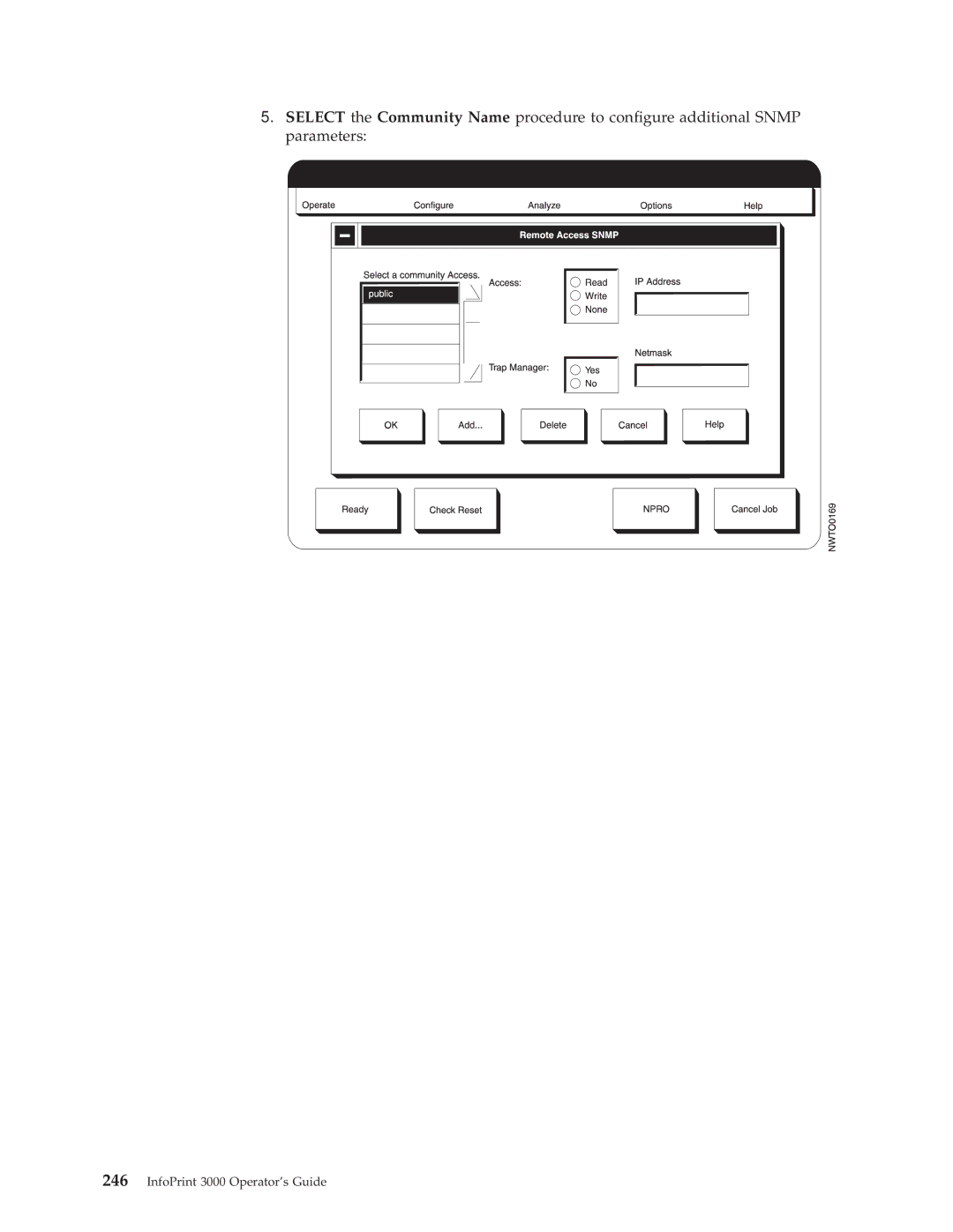 IBM manual InfoPrint 3000 Operators Guide 