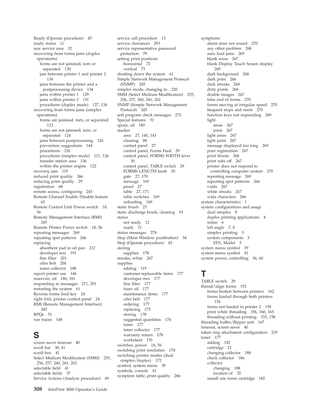 IBM 3000 manual Snmp 