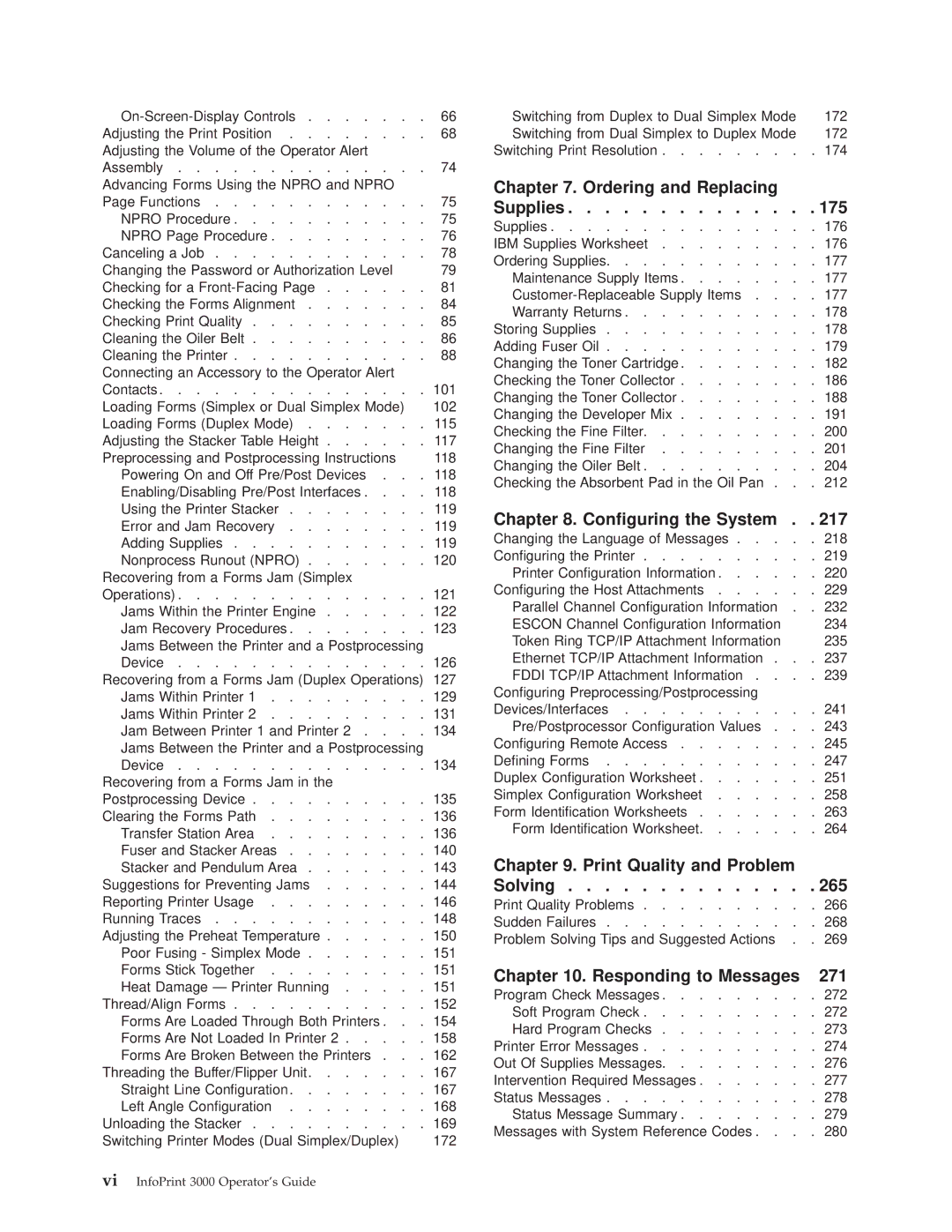 IBM 3000 manual Ordering and Replacing 