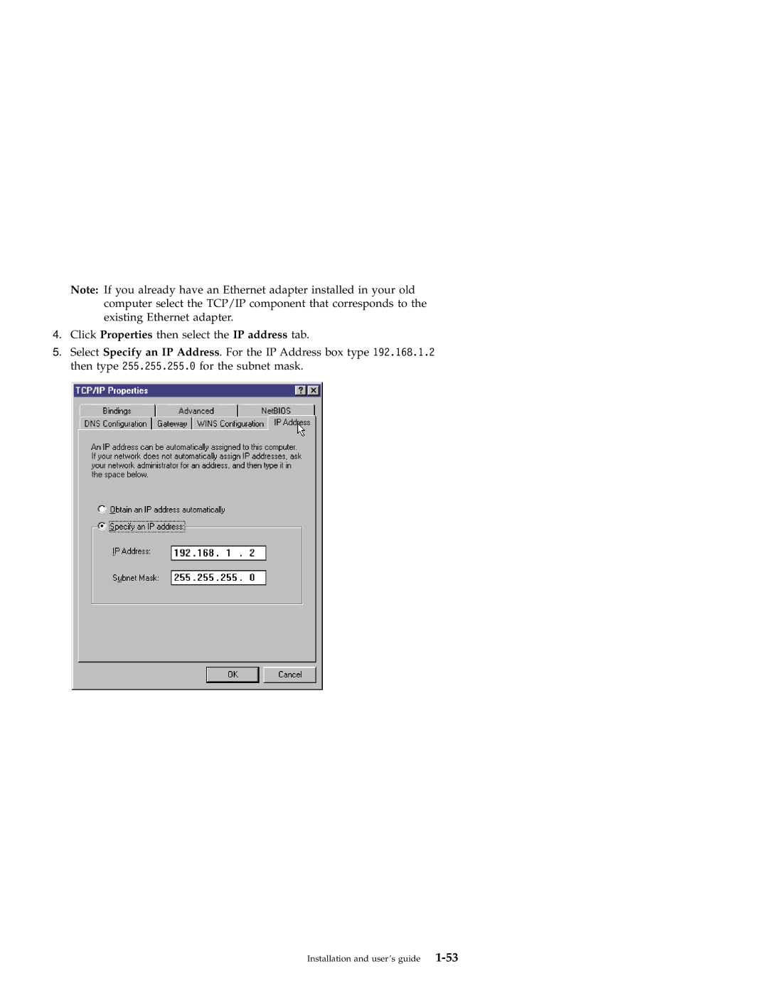 IBM 31P8128 manual Installation and user’s guide 