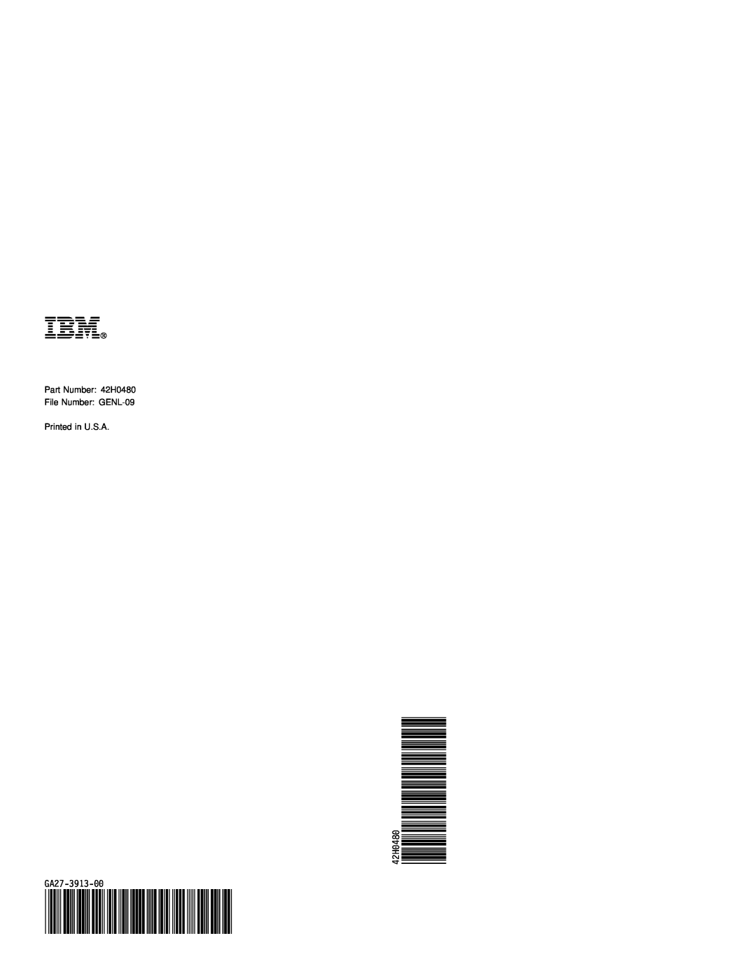 IBM 3270 manual Ibm, 42Hð48ð GA27-3913-ðð 