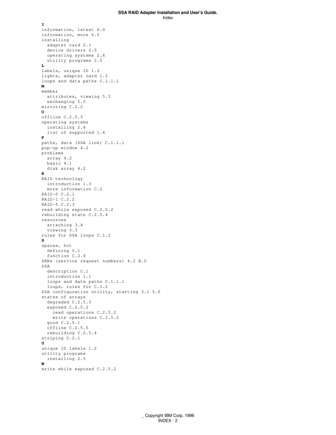 IBM 32H3816 manual Information, latest 6.0 information, more 6.0 installing, Installing Write while exposed C.2.5.2 