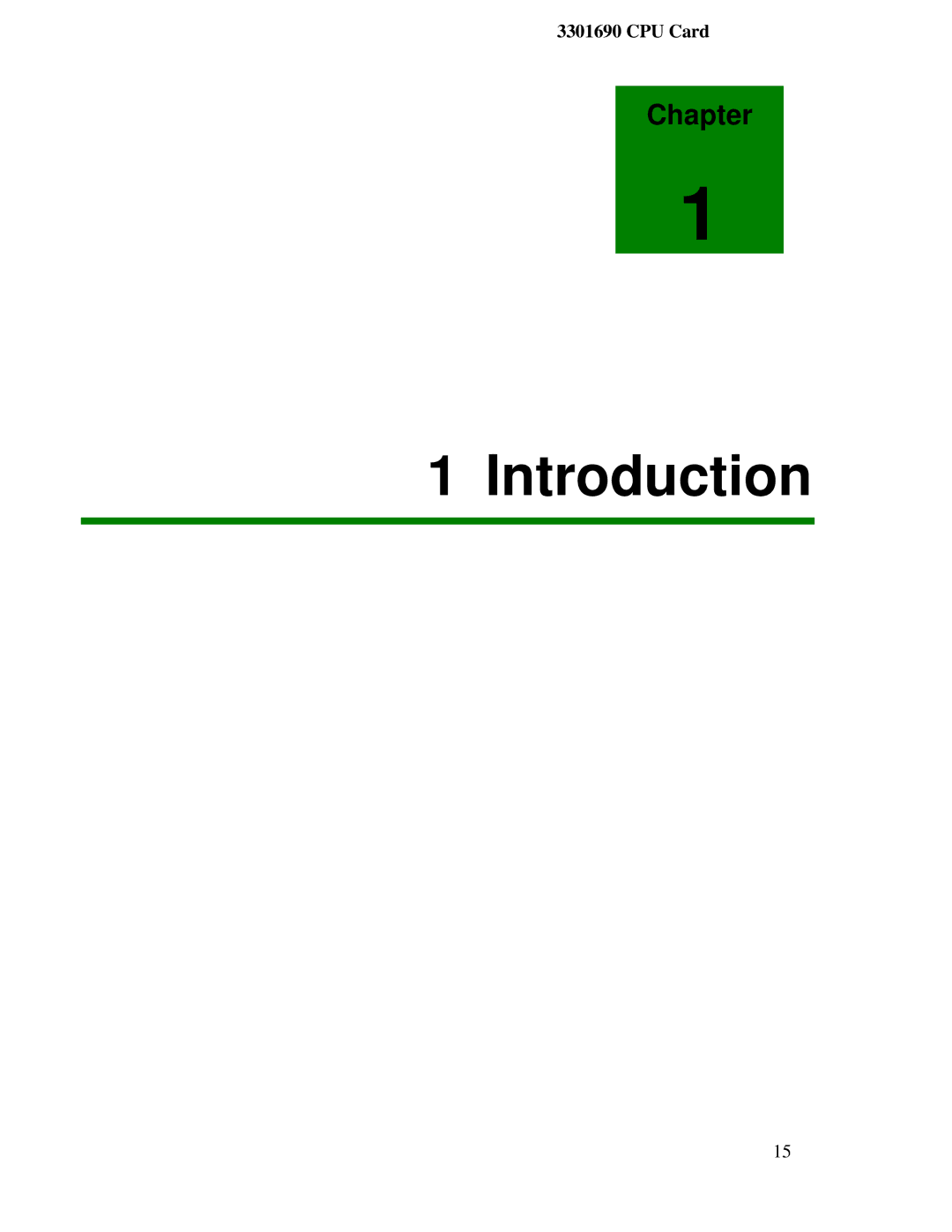 IBM 3301690 user manual Introduction 