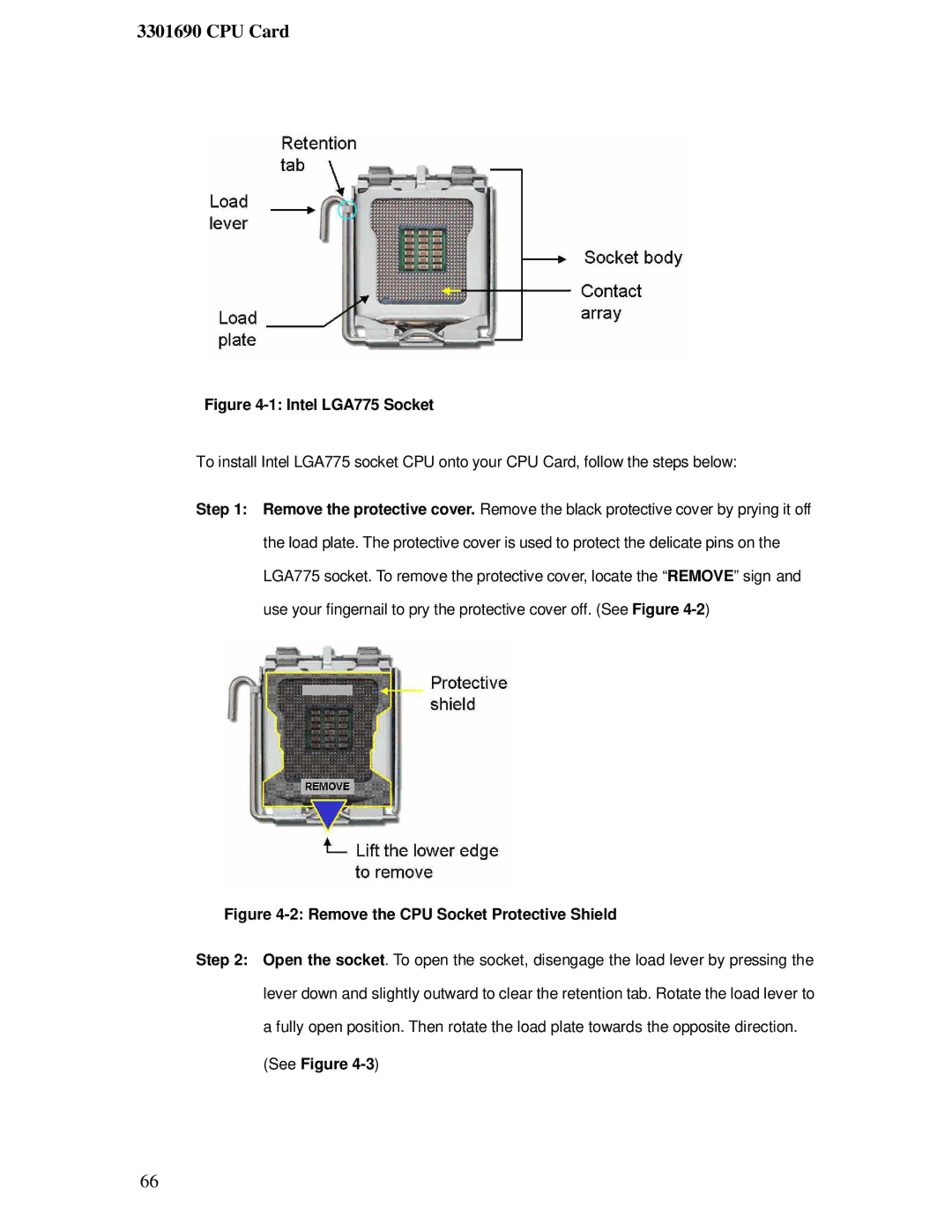 IBM 3301690 user manual Intel LGA775 Socket 