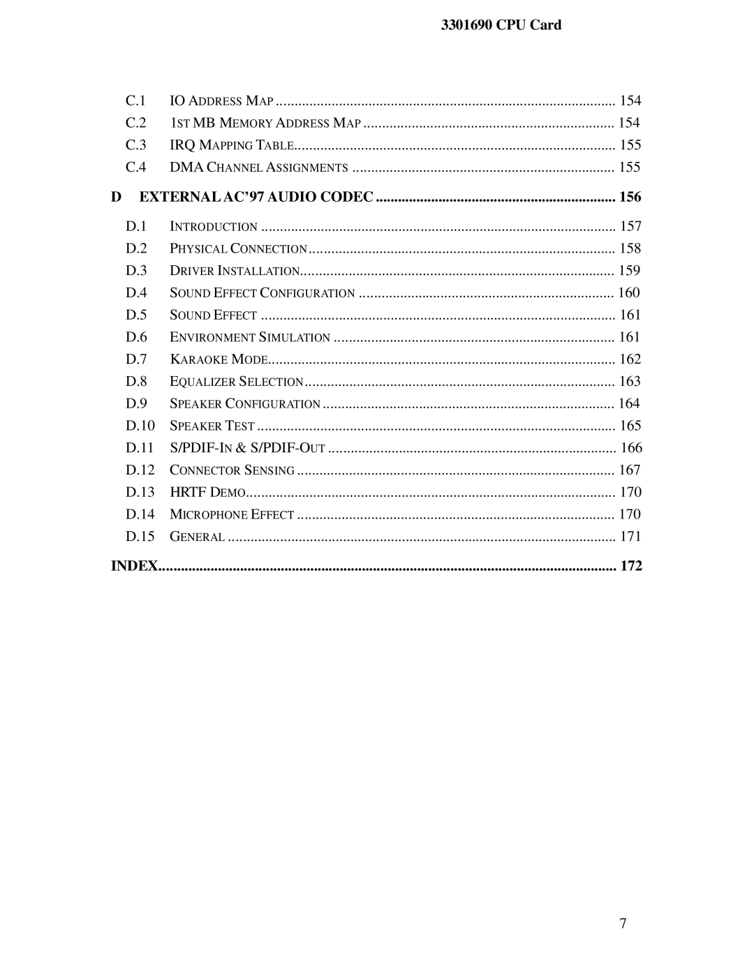 IBM 3301690 user manual Index 