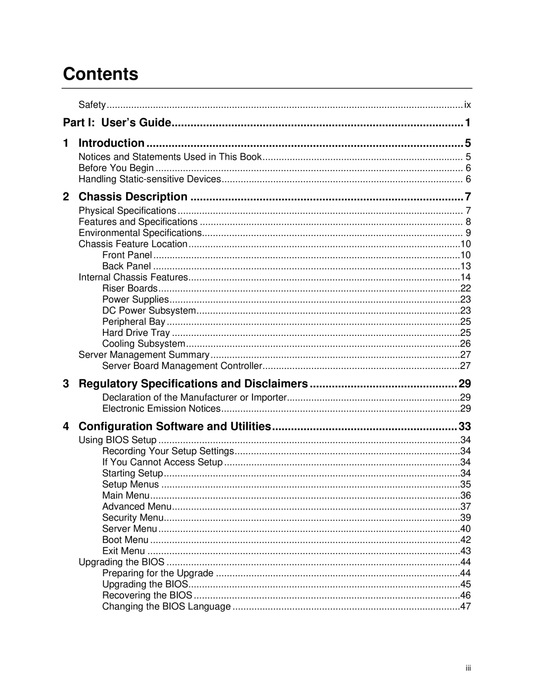 IBM 343 manual Contents 