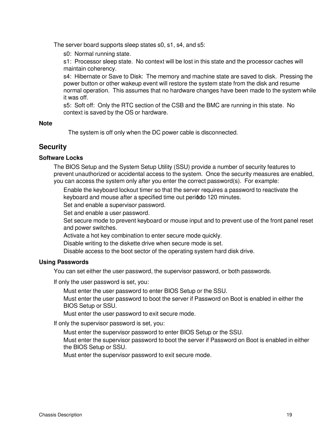 IBM 343 manual Security, Software Locks 