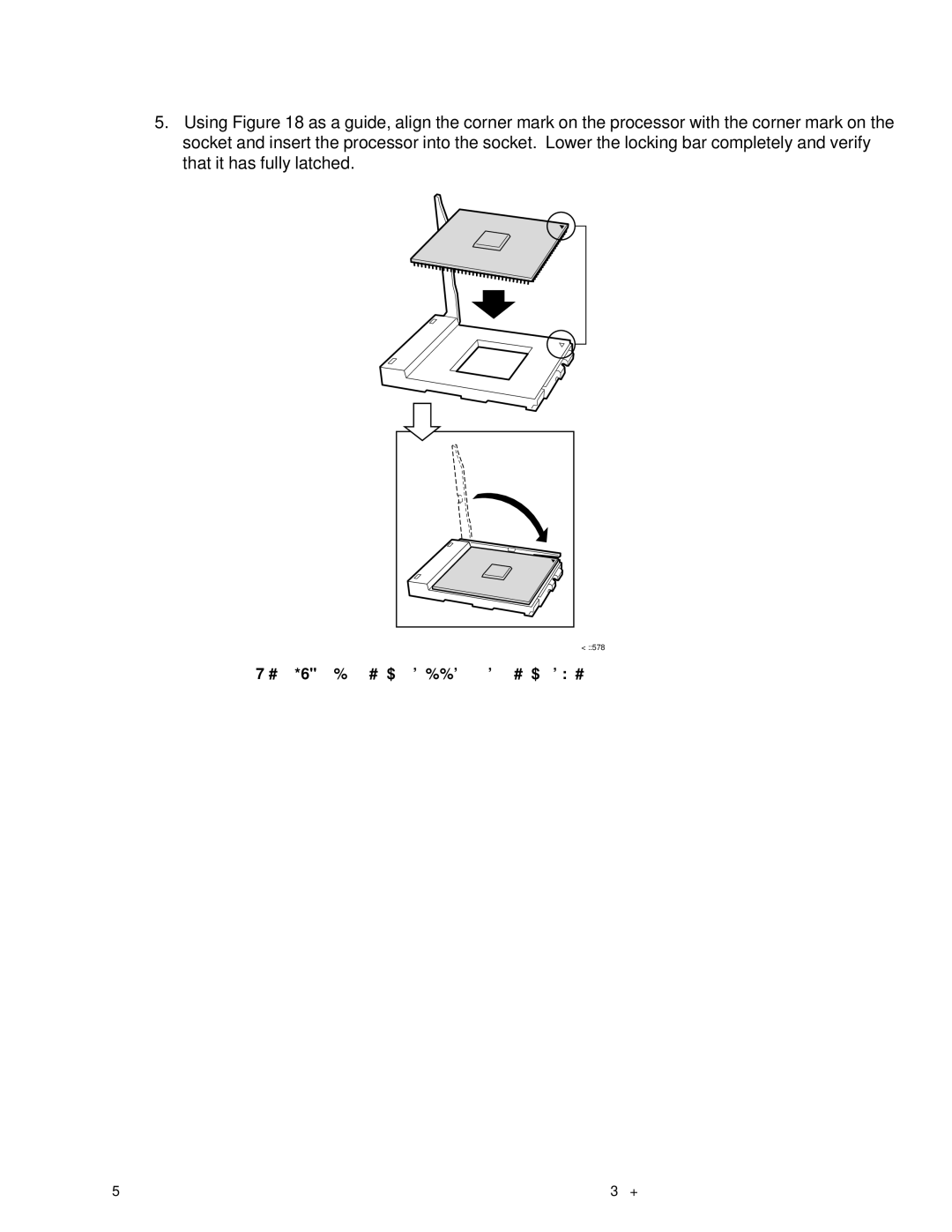 IBM 343 manual Inserting the Processor and Lowering the Locking Bar 