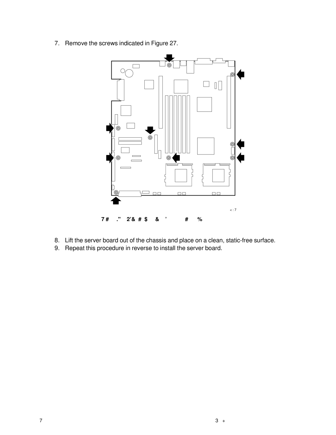 IBM 343 manual Remove the screws indicated in Figure 