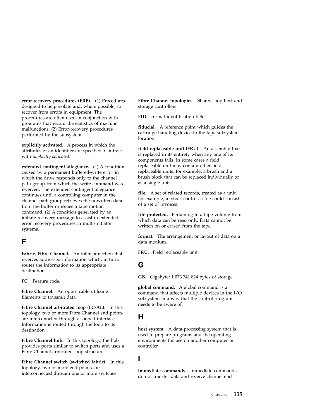 IBM 3590 manual Glossary 