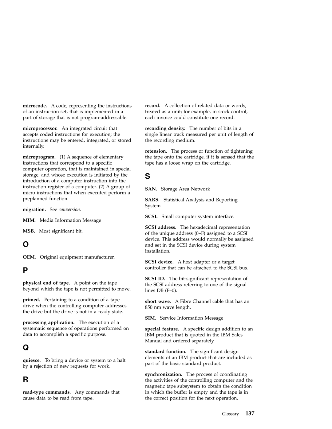 IBM 3590 manual Migration. See conversion 