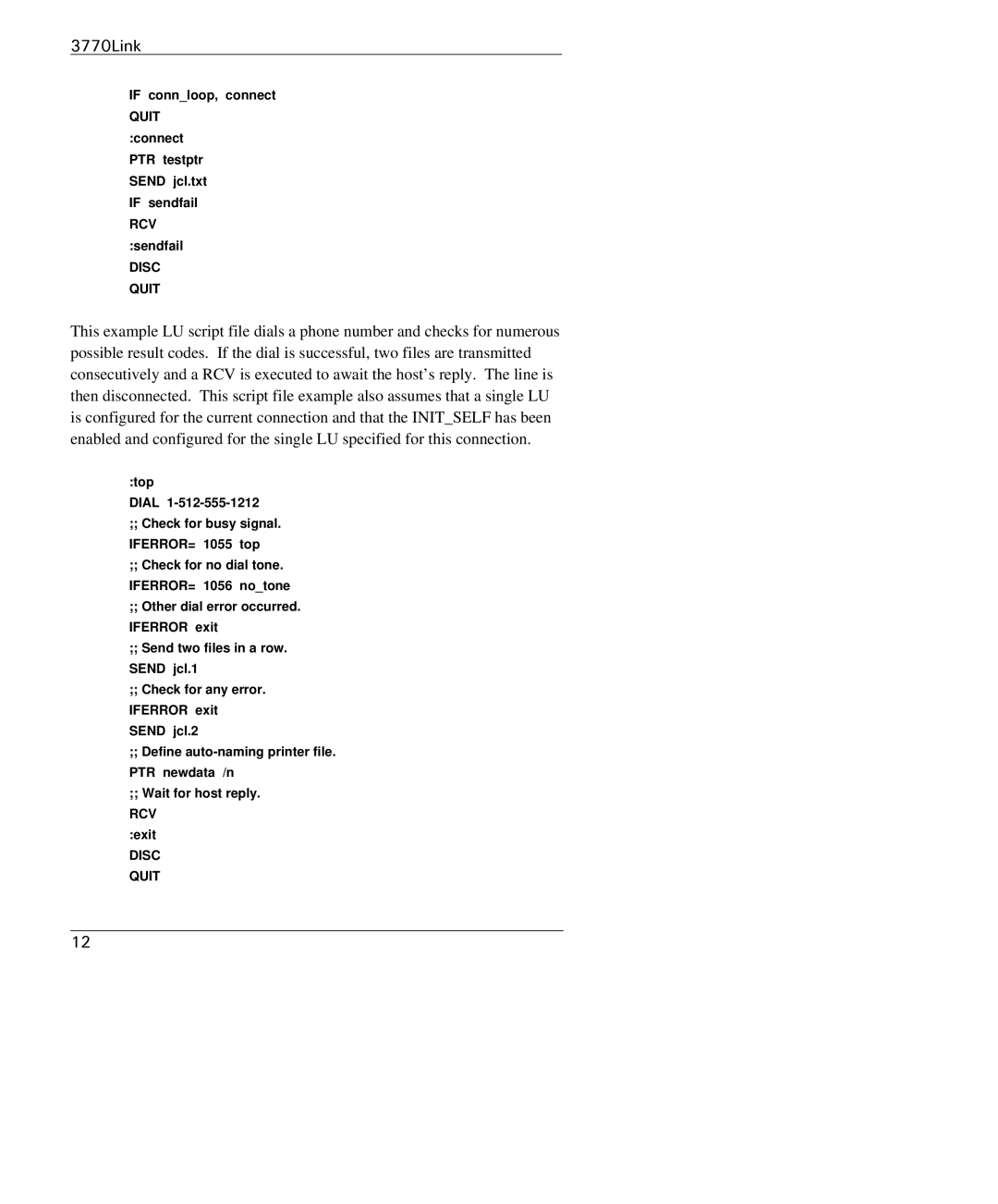 IBM 3770 manual Disc Quit 